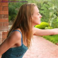 Dutch radiant girl Emelie slim and toned