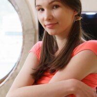 Ariel Tylor a slim and petite girl cute as a button