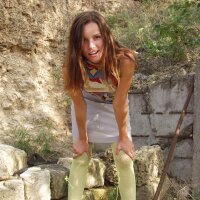 Gorgeous slim slavic nymphet girl Natasha