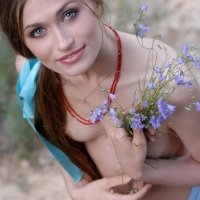 Lenusya a Beautiful Skinny teen girl