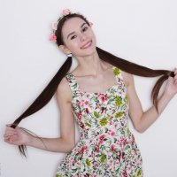 Long skinny and very pretty girl face Leona Mia naked